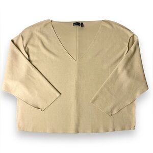 NWOT ASOS Design Boxy V-Neck Cozy Pullover Sweater